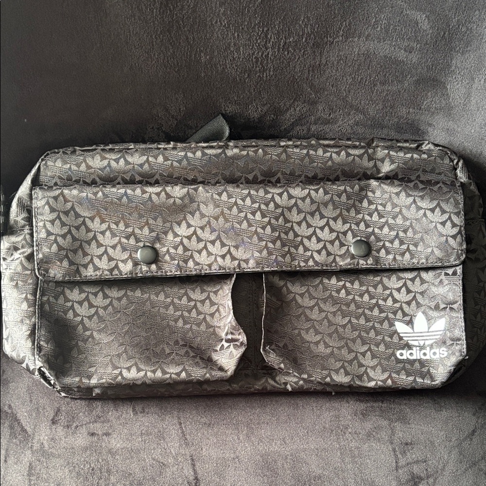 Brand new Adidas Black unisex Belt Bag